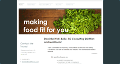 Desktop Screenshot of foodfitforyou.com